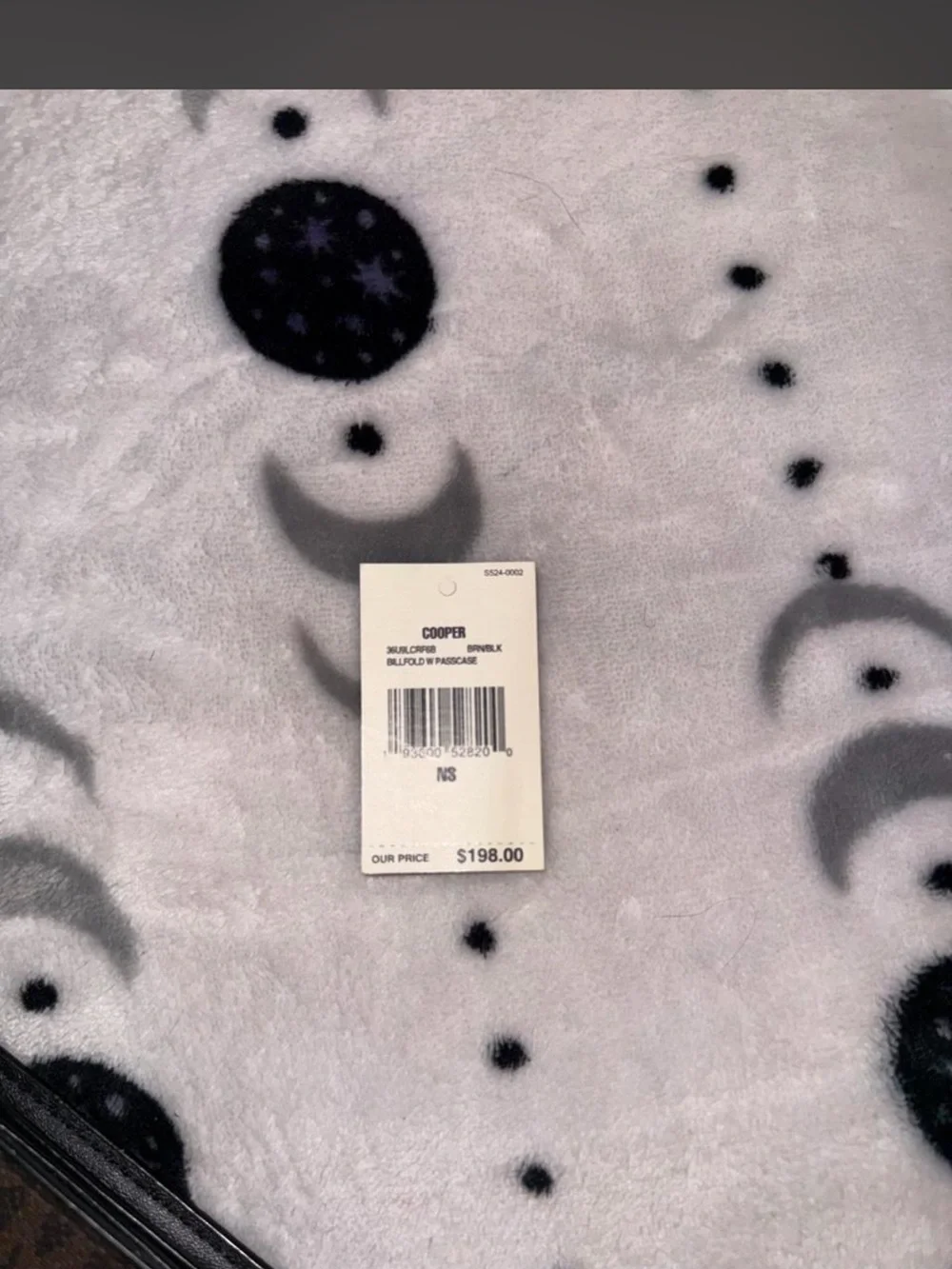 Michael Kors Brown Logo-Print Men’s Card & Bill Holder
